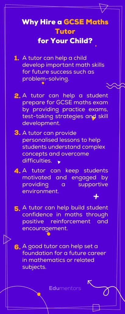 Why Hire a GCSE Maths Tutor for Your Child? - Infographic