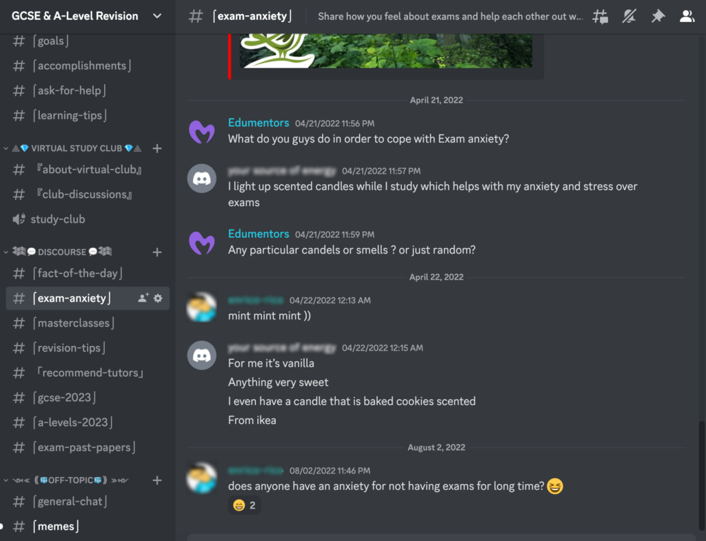 GCSE and A-level Revision Discord Server