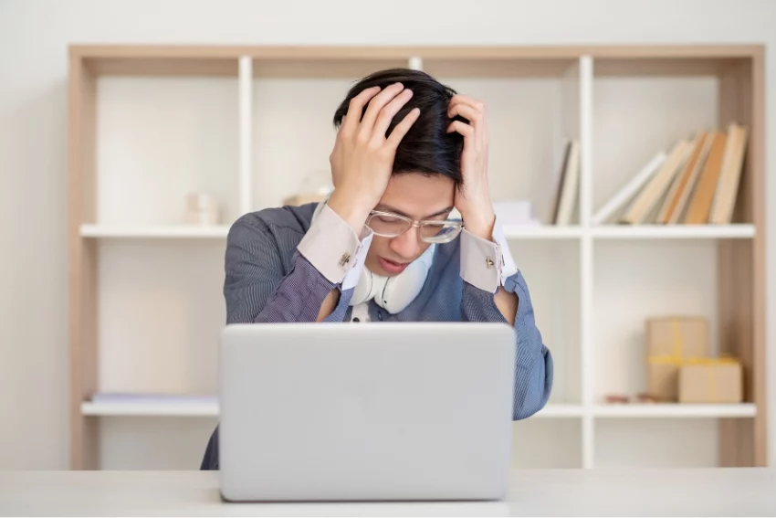 Student after Exam Failure