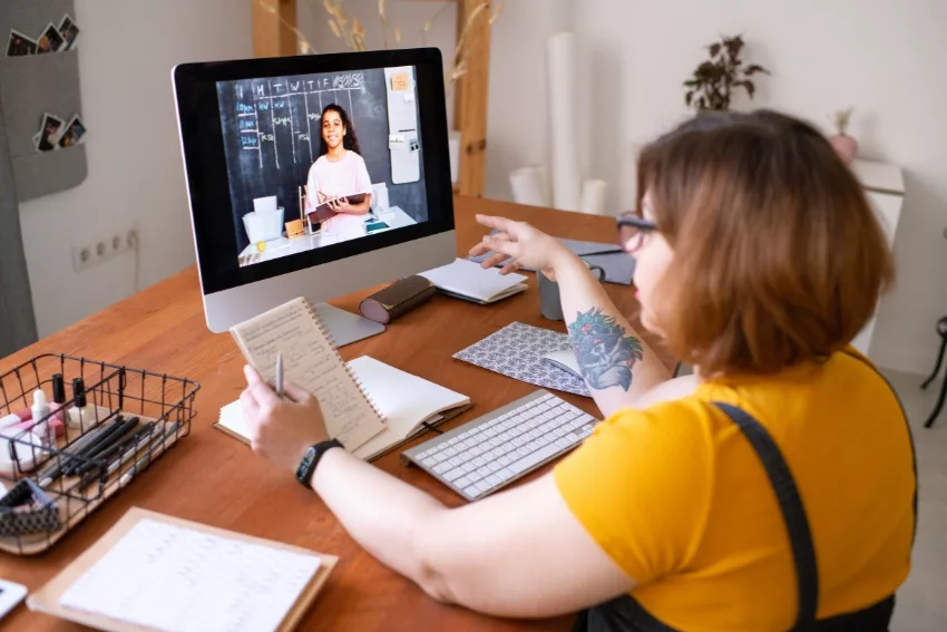 Online Tutoring Session