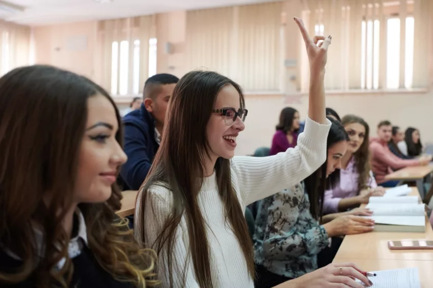 University Students at a Lecture