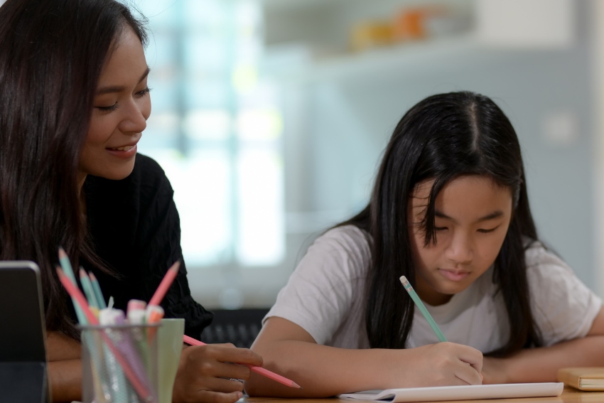 Child with a Private Tutor