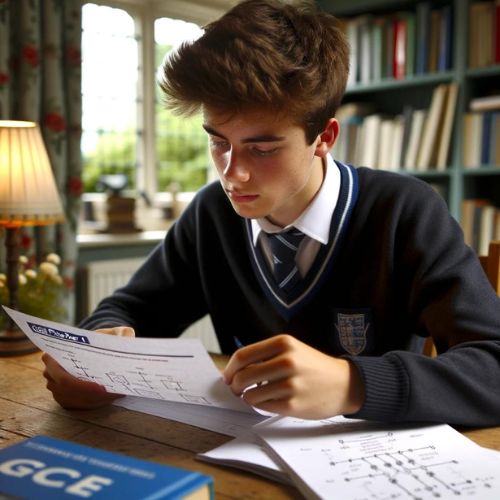 Students studying physics paper 1