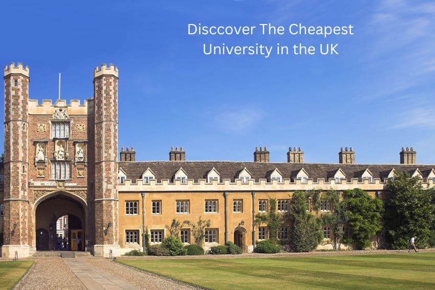 Guide to find cheapest university in uk