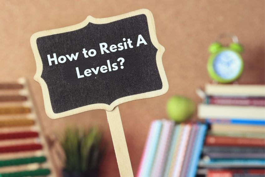 how to retake a levels?