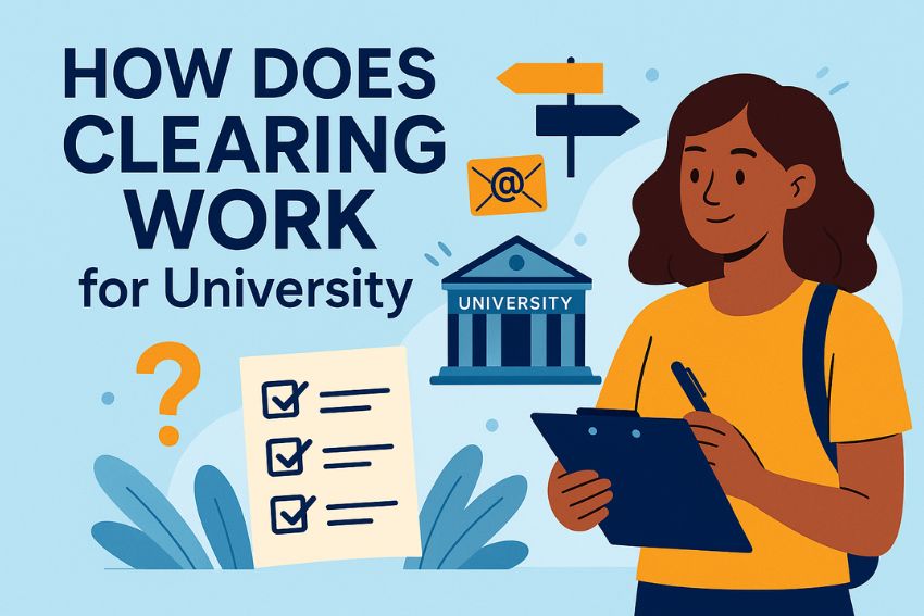 how does clearing work for ucas