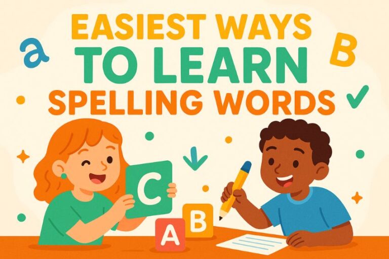 How to Teach Spelling to Kids: Fun and Effective Strategies