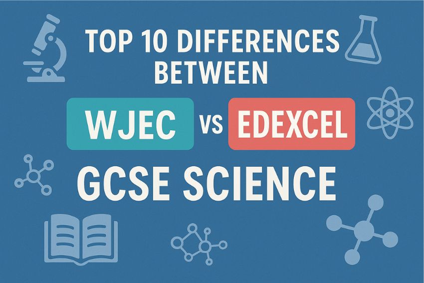 difference between wjec and edexcel gcse science