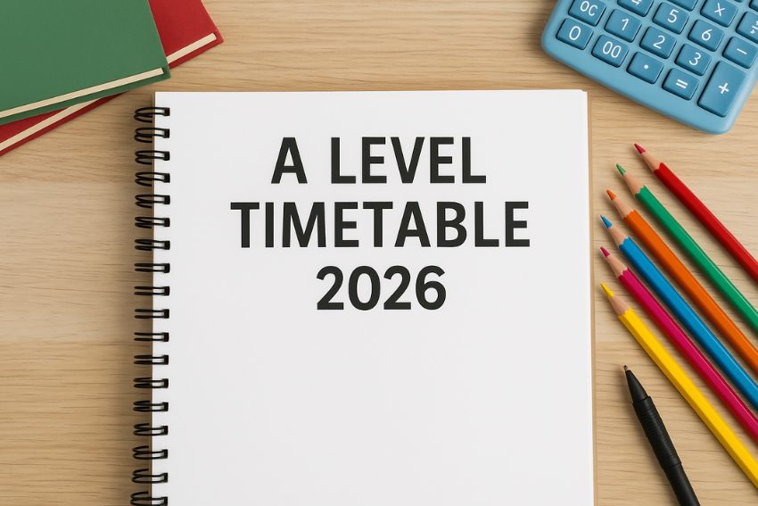 A Level Timetable 2026