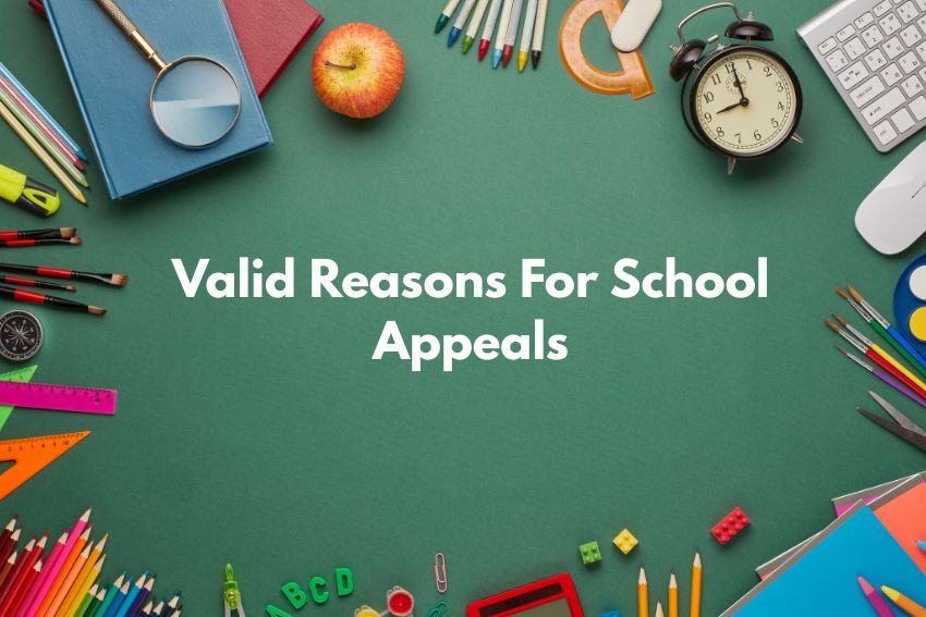 Valid Reasons For Appeal For School Appeals