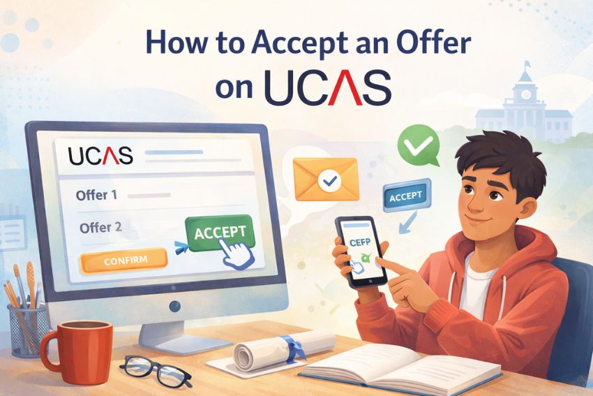 how to accept an offer on ucas