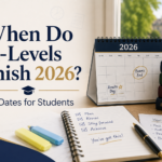when do A-Levels finish 2026