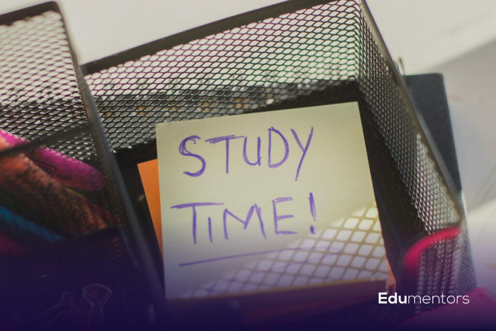 Study Time reminder for Year 10 mock exams revision and GCSE past paper practice.